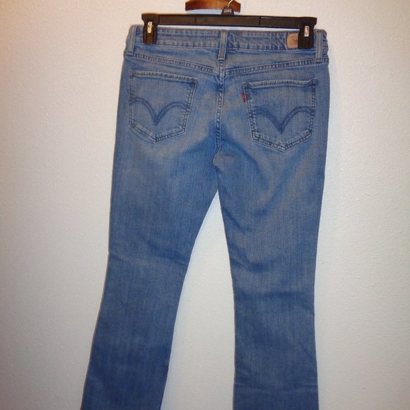 LEVI'S 518 Superlow Bootcut Jeans Size 11 M - Picture 4 of 11